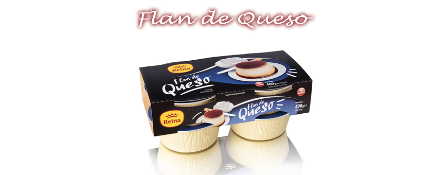 flan de queso reina